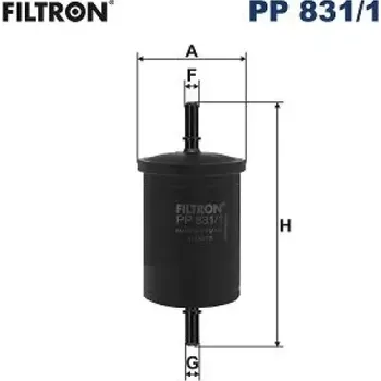 Palivový filtr FILTRON Palivový filtr PP 831/1