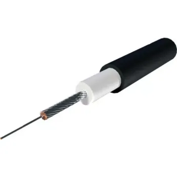 Zapalovací kabel zapalovací kabel 7 mm silikonový s měděným drátem, TESLA (1 m, černý)