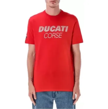 Pánské tričko tričko DUCATI CORSE (červená, vel. S)