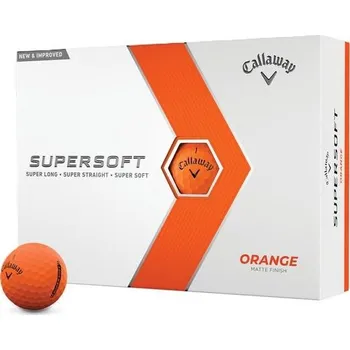 Golfový míček Callaway Supersoft golfové míčky, oranžové