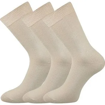 Pánské ponožky 3PACK ponožky BOMA béžové (Blažej) M Možnost vrácení zboží ZDARMA do 120 dnů!