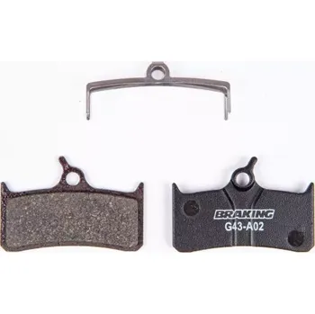 Brzdová destička brzdové destičky pro systémy HOPE, BRAKING (směs Organic) 2 ks v balení