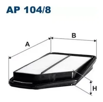 Autodíl FILTRON Vzduchový filtr AP 104/8