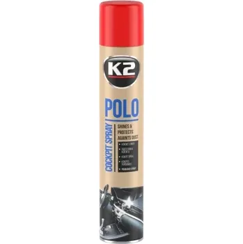 Čistič plastových dílů K2 POLO COCKPIT Strawberry - na palubní desku 750ml
