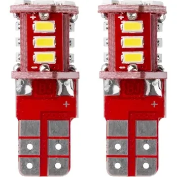 Autodoplněk AMIO LED žárovky STANDARD T10 W5W 21xSMD 3014 12V