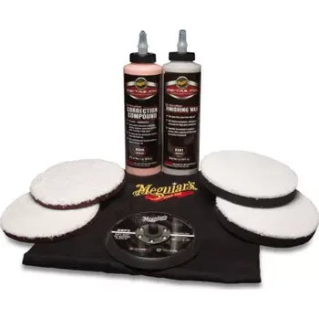 MEGUIARS Meguiar's DA Microfiber Correction System Kit 5" - kompletní 5palcová sada mikrovláknového systému pro profesionální renovaci laku
