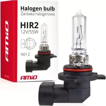 Povinná bezpečnostní výbava AMiO Halogenová žárovka HIR2 9012 12V 55W