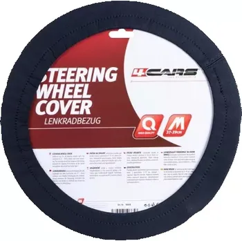 Potah na volant 4CARS POTAH VOLANTU 37-39CM elastický černý