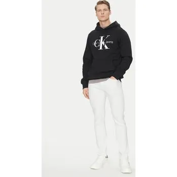 Pánská móda Calvin Klein Jeans Mikina J30J320934 Černá Regular Fit XL