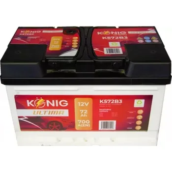 Autobaterie KÖNIG Konig Ultima K572B3 12V 72Ah 700A