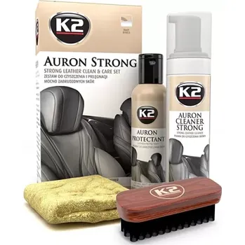 K2 AURON STRONG SET MATT SET - sada na čištění kůže