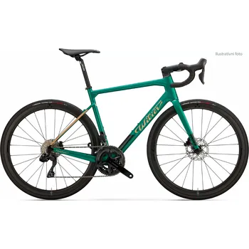 Silniční kolo Silniční kolo Wilier Garda Disc+RIVAL AXS+SWR40 green gold Velikost rámu: M