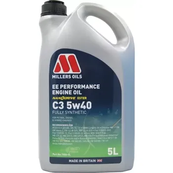Motorový olej MILLERS OILS EE PERFORMANCE C3 5w40 5L