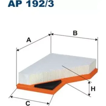 Vzduchový filtr FILTRON Vzduchový filtr AP 192/3