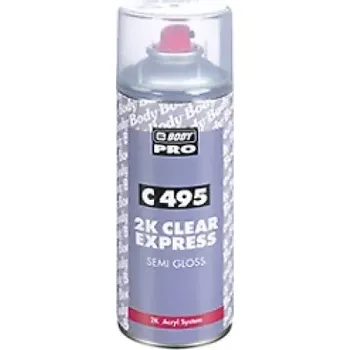 Stavební chemie HB BODY 495 SR akrylový lak ve spreji polomatný 400ml