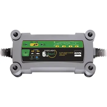 Nabíječka autobaterie GYS FLASH NABÍJEČKA 6.12 LITHIUM 6A, 12 V, 1-125 AH, 4/6 A