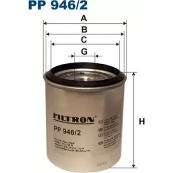Palivový filtr FILTRON Palivový filtr PP 946/2