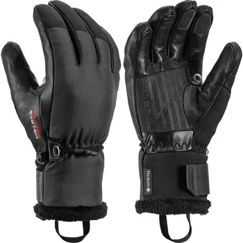 Rukavice lyžařské Leki Lantana 3D GTX Women Velikost: 6,5 tmavě šedá/černá