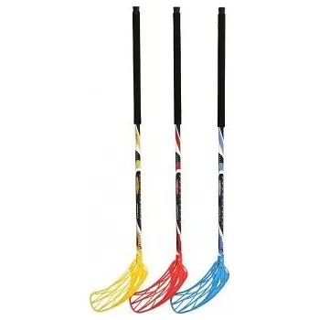 Hokejka Hokejka florbalová pro praváky hliník/plast 115 cm 3 barvy v sáčku