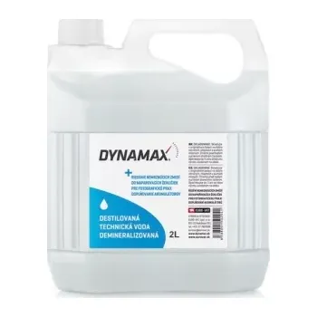 Destilovaná voda DYNAMAX DEMINERALIZOVANÁ TECHNICKÁ VODA 2L