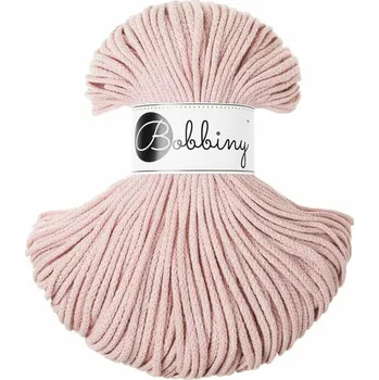 Příze Bobbiny Junior 3 mm 100 m Pastel Pink Šňůra
