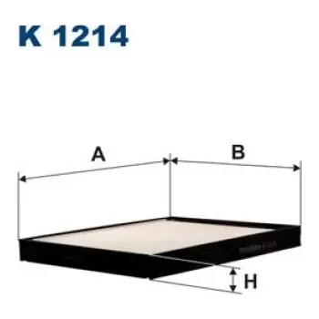 Kabinový filtr FILTRON Kabinový filtr K 1214