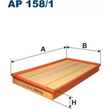 Vzduchový filtr FILTRON Vzduchový filtr AP 158/1