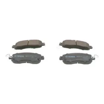 Brzdová destička BOSCH Sada brzdových doštiček, kotouč. brzda 0 986 424 509