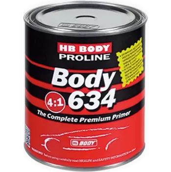 Autolak HB BODY PRIMER 634 4:1 plnič černý 0,8L