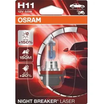 Autožárovka OSRAM H11 NIGHT BREAKER® LASER Blistr 12V 55W