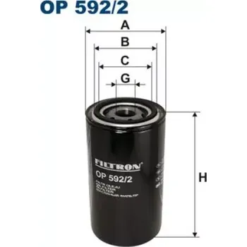 Olejový filtr FILTRON Olejový filtr OP 592/2