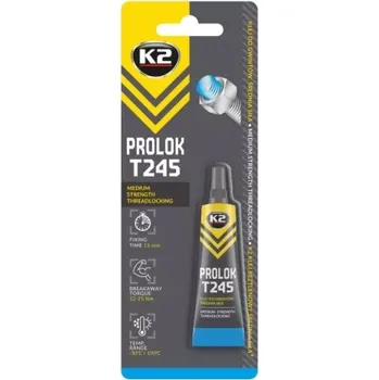 K2 PROLOK MEDIUM na závity - střední pevnost 6ml
