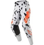kalhoty TECHSTAR RANTERA, ALPINESTARS (šedá/oranžová/černá, vel. 34)