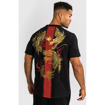 Pánské tričko Tričko Venum x Tekken 8 - Marshall Law - Black/Red/Gold Velikost: S