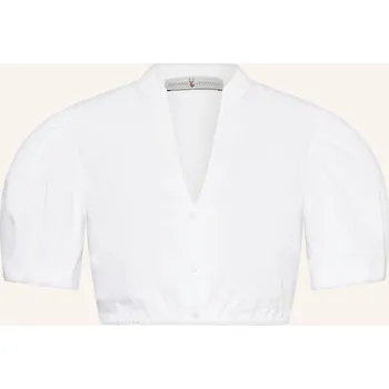 Johann & Johanna Dámská Dirndl Halenka, bílá, 32