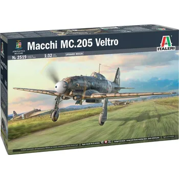 Plastikový model Italeri Model Kit letadlo 2519 - Macchi MC.205 "Veltro" (1:32)