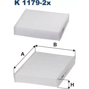 Kabinový filtr FILTRON Kabinový filtr K 1179-2x