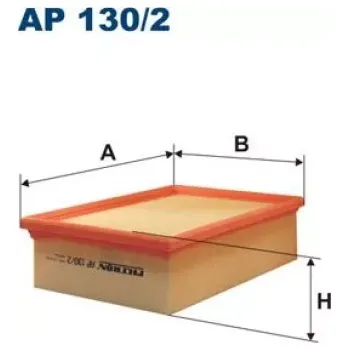 Vzduchový filtr FILTRON Vzduchový filtr AP 130/2