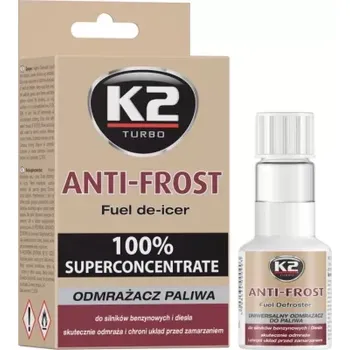 aditivum K2 ANTI FROST - proti zamrzání paliva 50ml