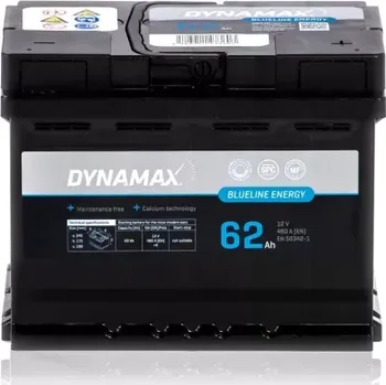 Autobaterie DYNAMAX ENERGY BLUELINE 62 12V 62AH 480A