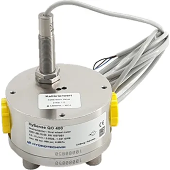 Průtokoměr HySense QO 400 Snímač průtoku 15...300 L/min, ISO228-G1 5...24VDC, M12x1, IP67