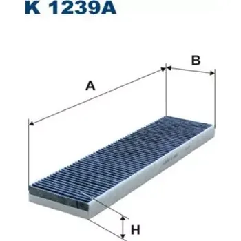 Kabinový filtr FILTRON Kabinový filtr K 1239A