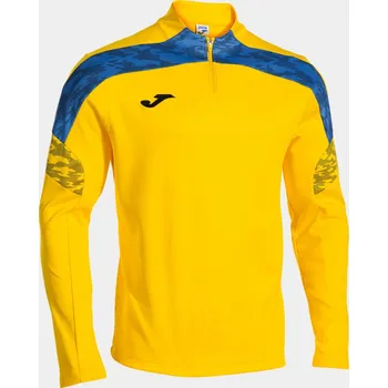 Pánská mikina JOMA CHAMPIONSHIP VIII TRÉNINKOVÁ MIKINA DĚTSKÁ - Žlutá, Modrá - velikost 5XS