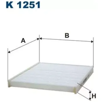 Kabinový filtr FILTRON Kabinový filtr K 1251