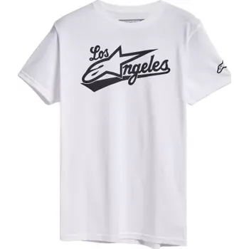 Pánské tričko tričko LOS ANGELES TEE, ALPINESTARS (bílá, vel. M)