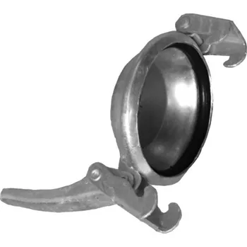 Hadicová spojka ITAL HÁK ZÁSLEPKA NEREZ - female, nerezová část Ital s háky DN 120 mm