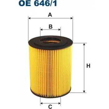 Olejový filtr FILTRON Olejový filtr OE 646/1
