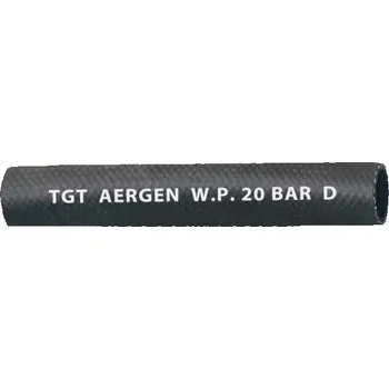 Zahradní hadice TGT 13/20 AEROTEC 20 V - tlaková hadice pro vzduch a kapaliny 20 Bar, SBR/EPDM, černá, -30/+80°C