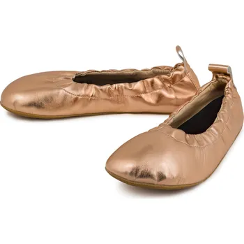 Dámské baleríny Ahinsa shoes Barefoot balerínky Chic Preciosa rosegold 44