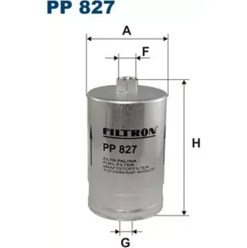 Palivový filtr FILTRON Palivový filtr PP 827